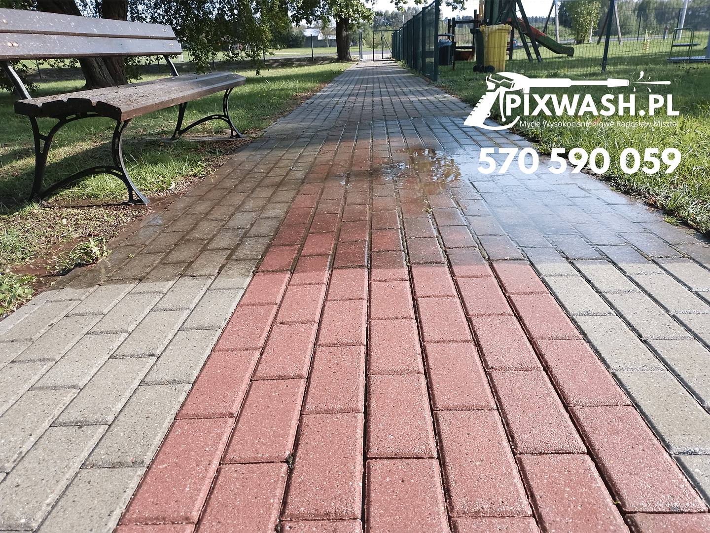 jak wyczyściłem kostkę